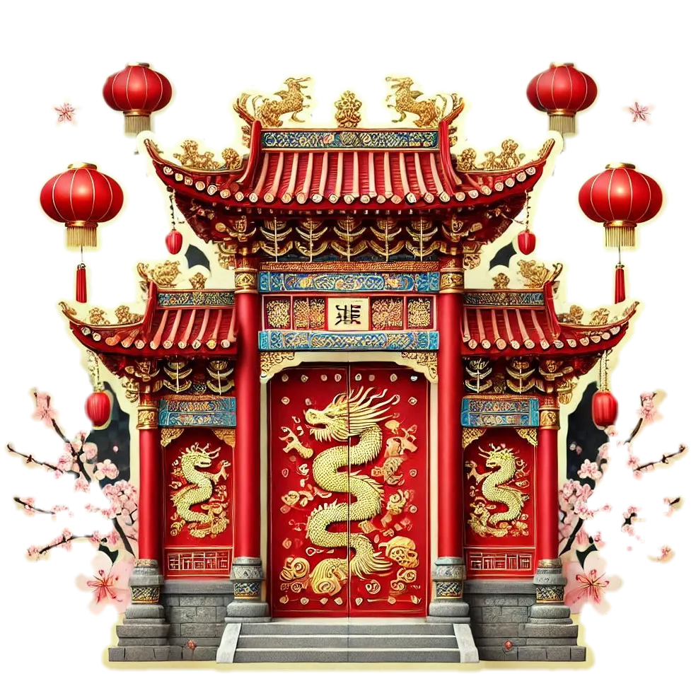Free Download Chinese New Year Png Intricate Lantern Designs - High Quality Chinese New Year PNG PNG Image