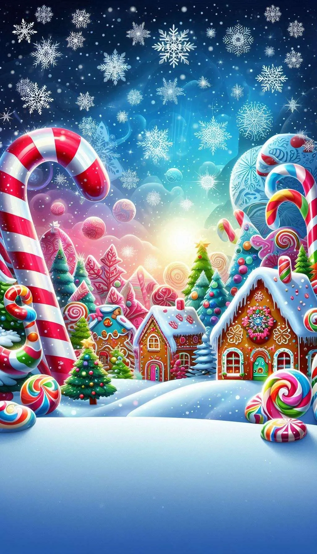Christmas Background With Glittery Snowflakes - Royalty Free Christmas Background Image | Pngmagic Free Download Christmas Background With Glittery Snowflakes - High Quality Christmas Background Background