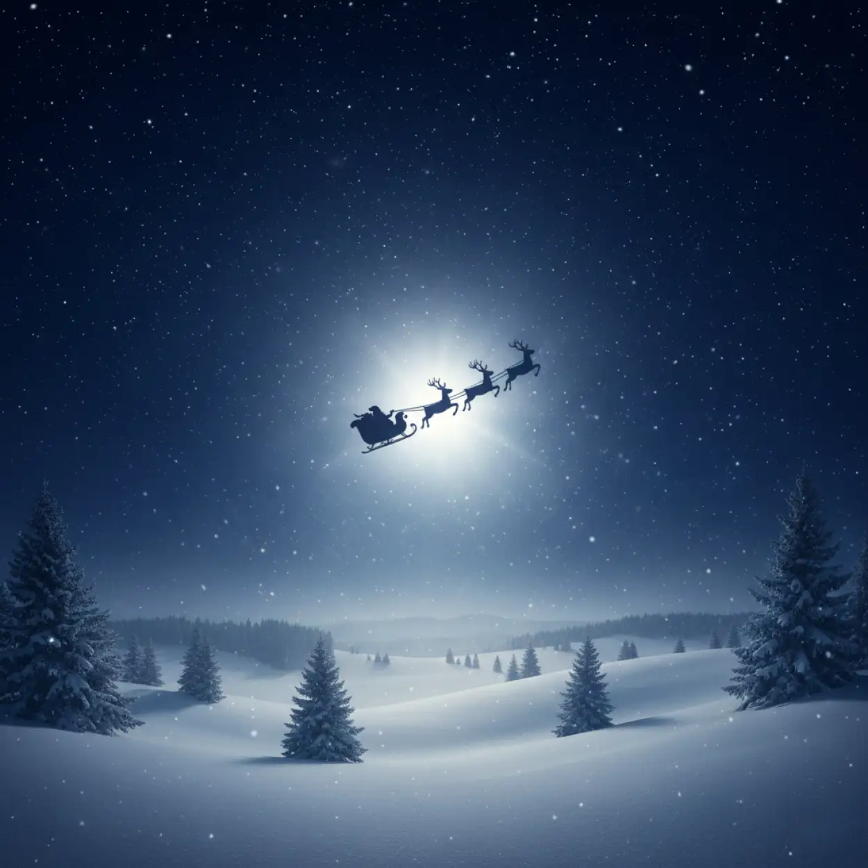 Free Download Christmas Background With Snow Falling - High Quality Christmas Background Background