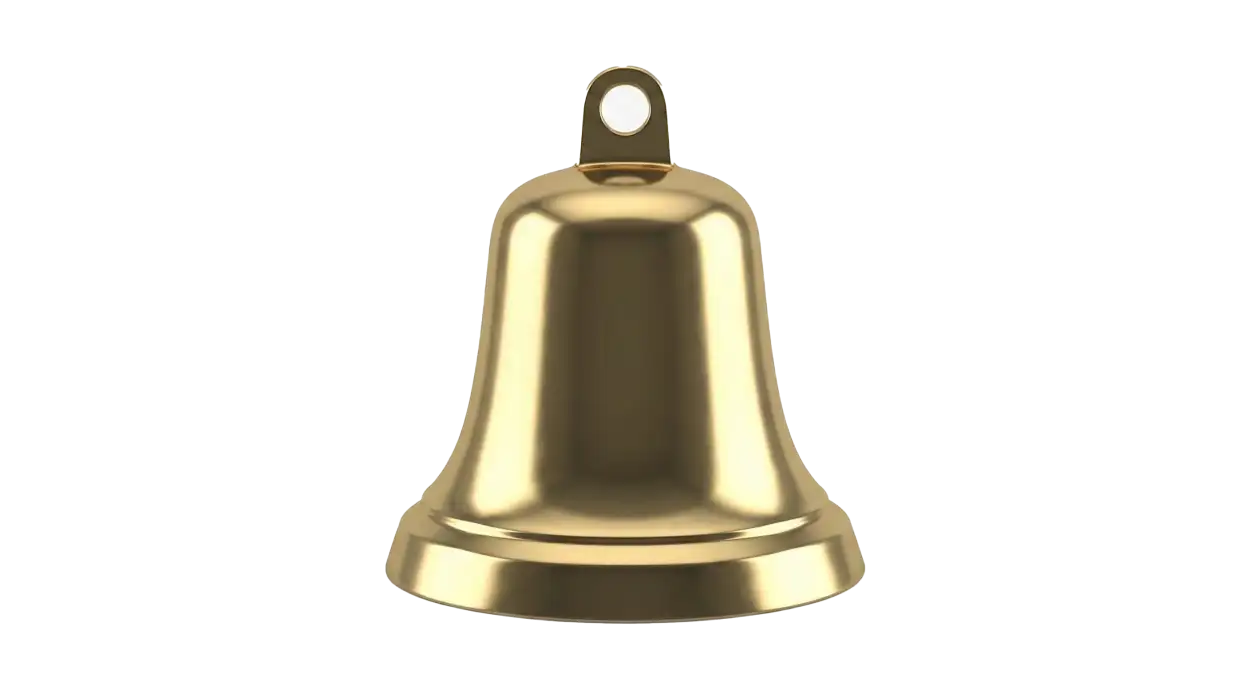 Free Download Christmas Bell Png For Poster Making - High Quality Christmas Bell Png PNG Image