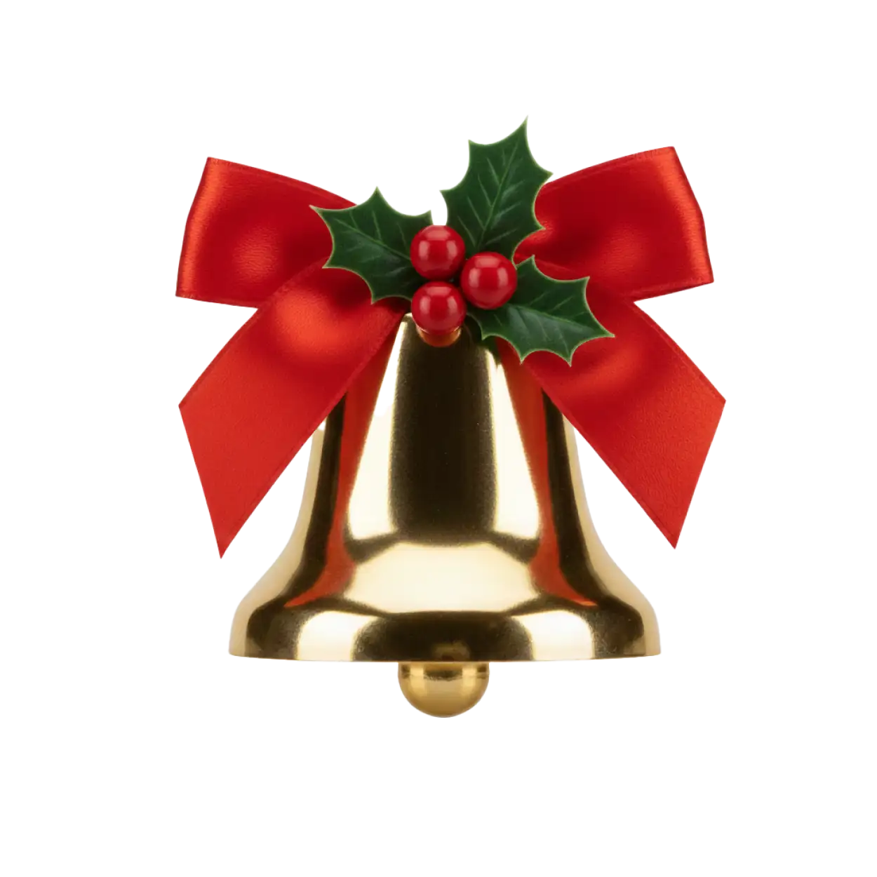 Free Download Christmas Bell Png For Sticker Design - High Quality Christmas Bell Png PNG Image