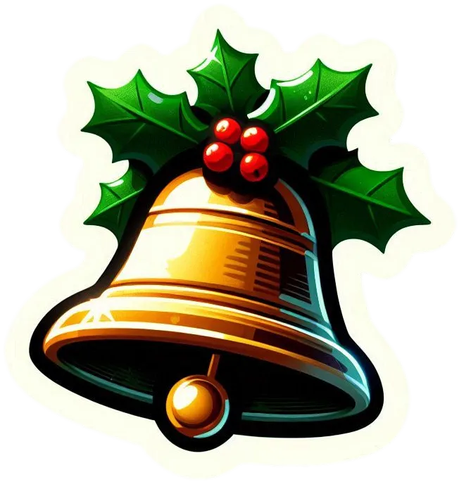 Christmas Bell Png For Website Decoration - Royalty Free Christmas Bell Image | Pngmagic Free Download Christmas Bell Png For Website Decoration - High Quality Christmas Bell PNG Image