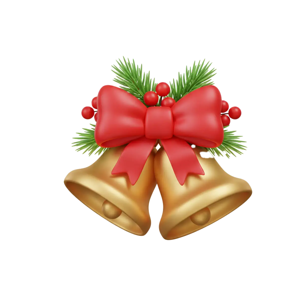 Free Download Christmas Bells Png Decorative Element - High Quality Christmas Bells Png PNG Image