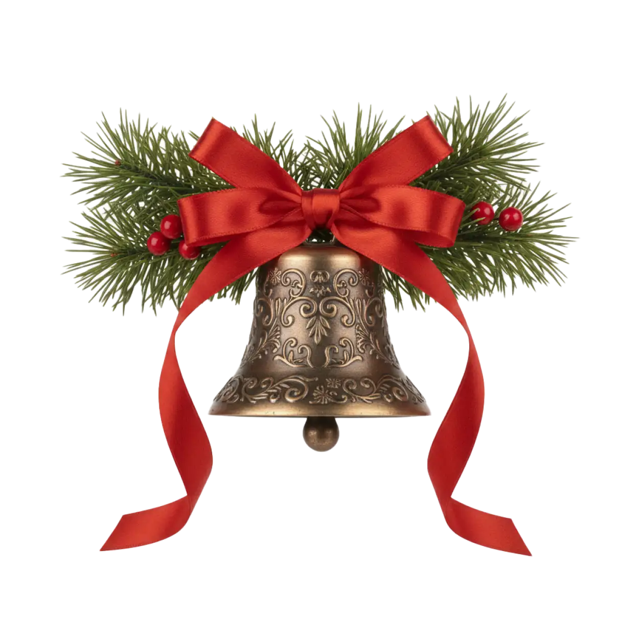 Free Download Christmas Bells Png For Decoration - High Quality Christmas Bells Png PNG Image