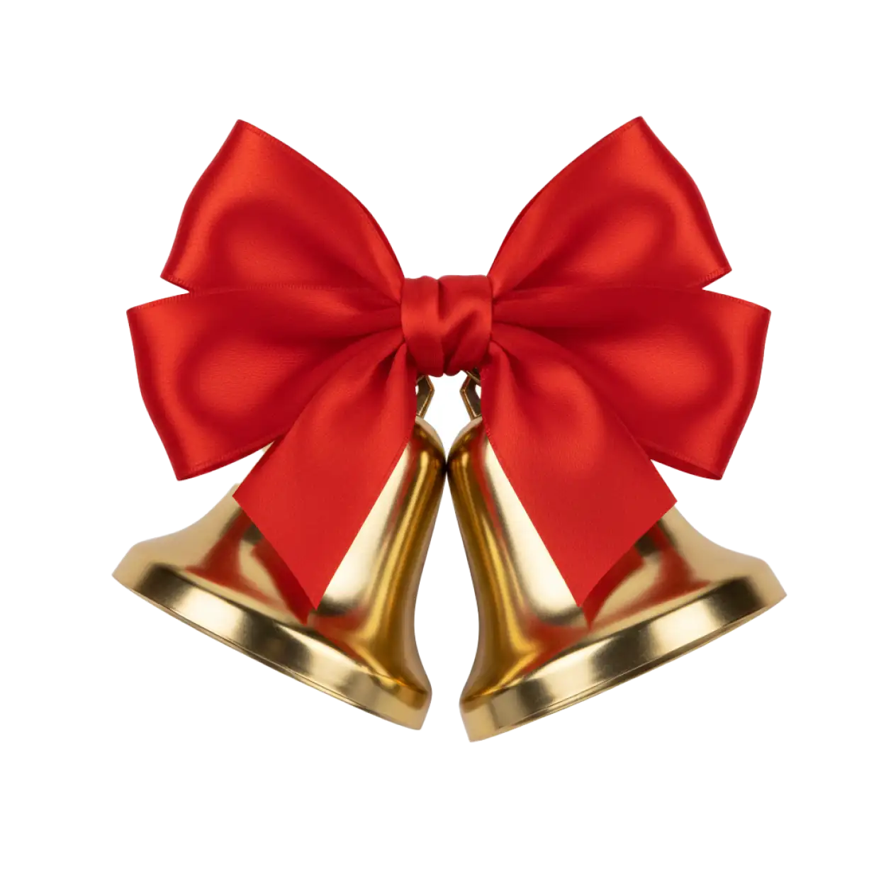 Free Download Christmas Bells Png For Invitation Card - High Quality Christmas Bells Png Transparent PNG