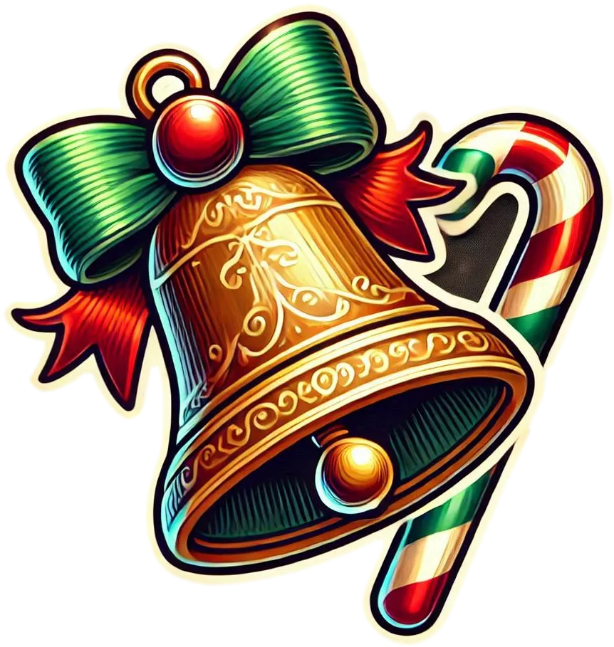 Christmas Bells Png - Royalty Free Christmas Bell Image | Pngmagic Free Download Christmas Bells Png - High Quality Christmas Bell PNG Image