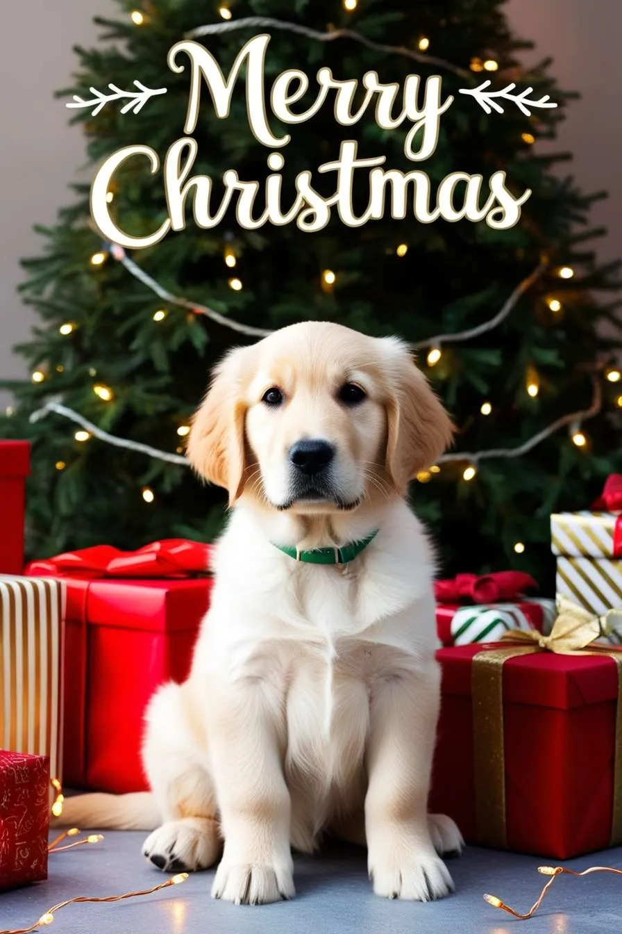 Christmas Dog Image With Merry Christmas Text - Royalty Free Merry Christmas Dog Image Image | Pngmagic Free Download Christmas Dog Image With Merry Christmas Text - High Quality Merry Christmas Dog Image Background
