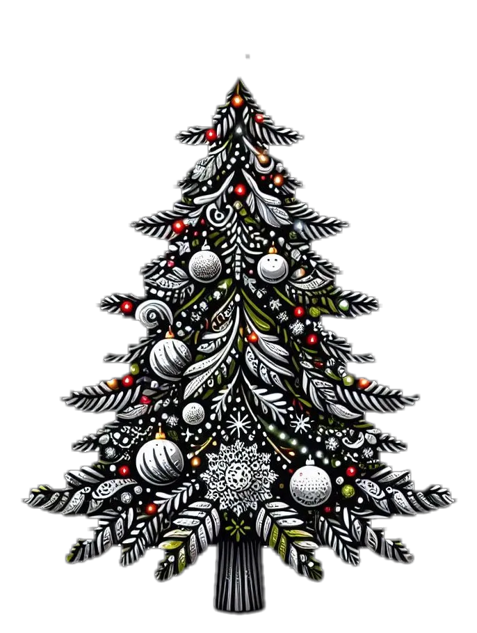 Free Download Christmas Tree Png For Social Media Posts - High Quality Christmas Tree PNG Image