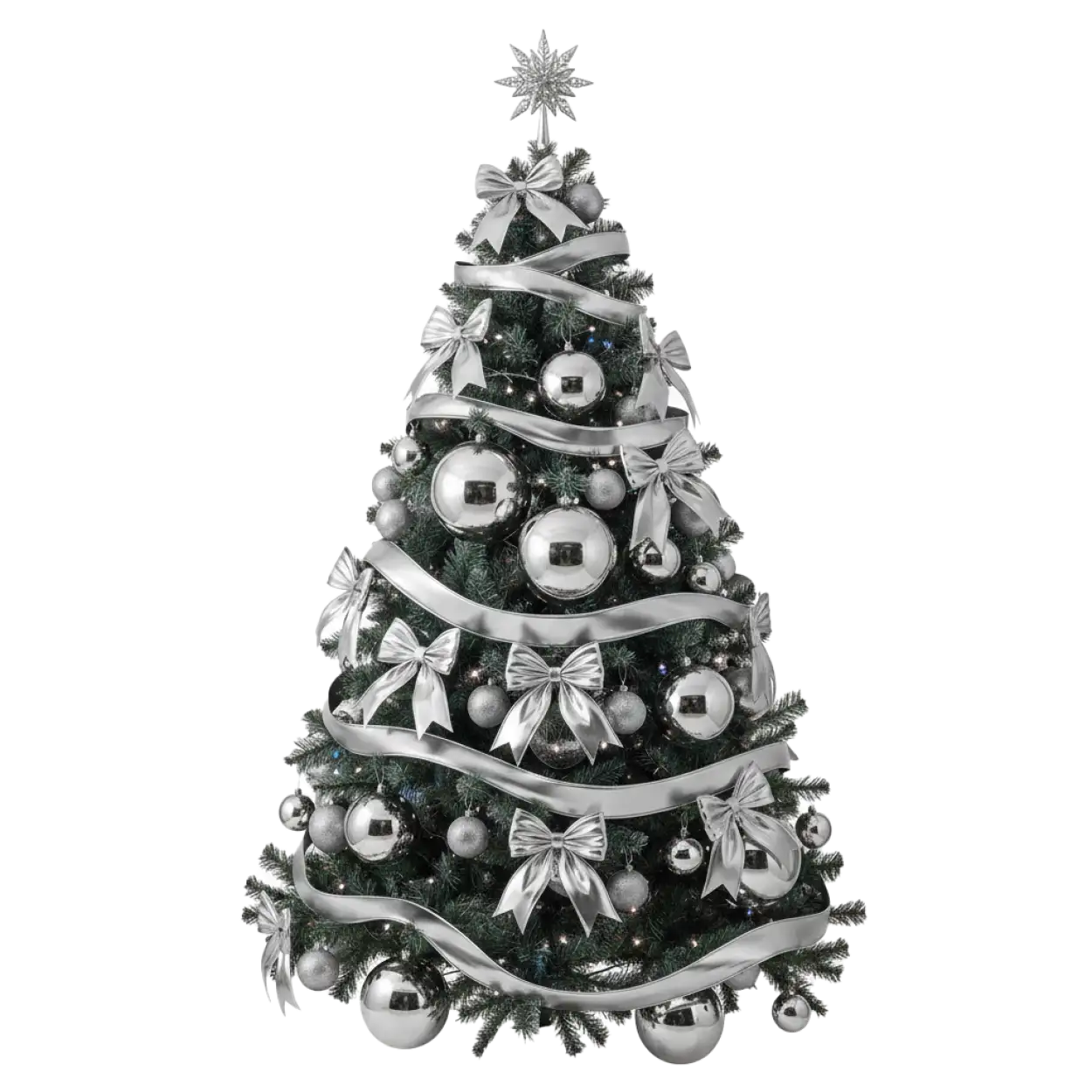 Free Download Christmas Tree PNG With Candy Canes - High Quality Christmas Tree PNG Transparent PNG