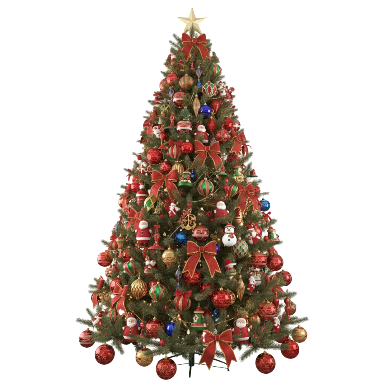 Free Download Christmas Tree PNG With Gift Boxes - High Quality Christmas Tree PNG PNG Image