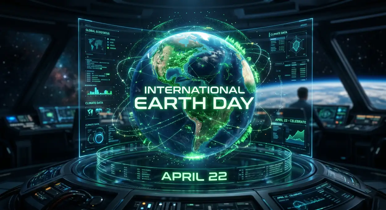 Free Download Cinematic Earth Day 2026 Background - High Quality International Earth Day 2026 Background Image