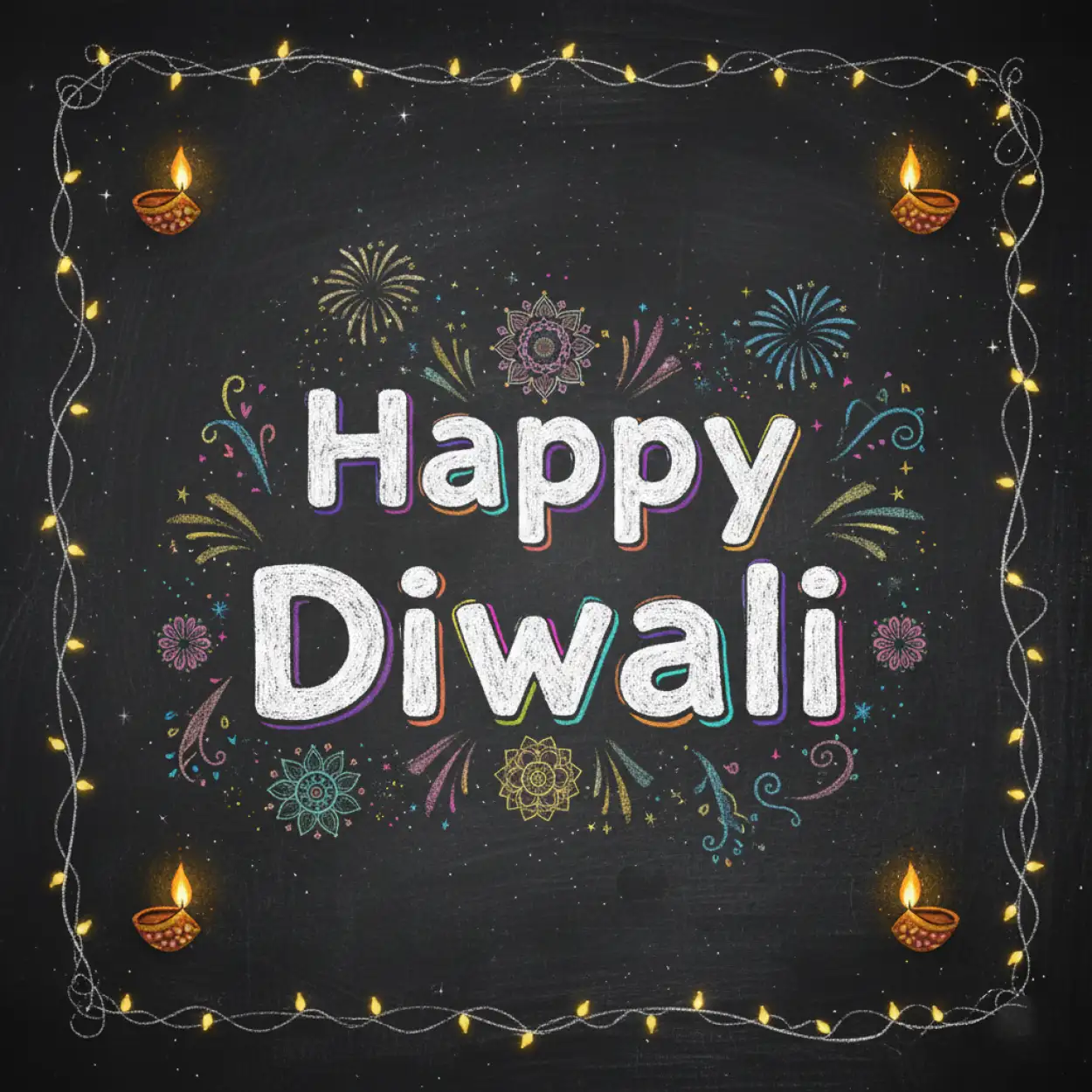 Free Download Cinematic Hdr Happy Diwali Wallpaper For Pc And Mobile Screens - High Quality Happy Diwali Background