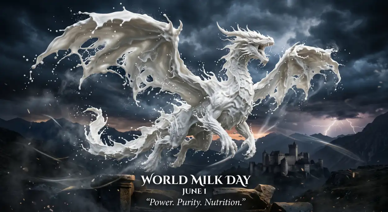 Free Download Cinematic World Milk Day Poster - High Quality World Milk Day Poster Image