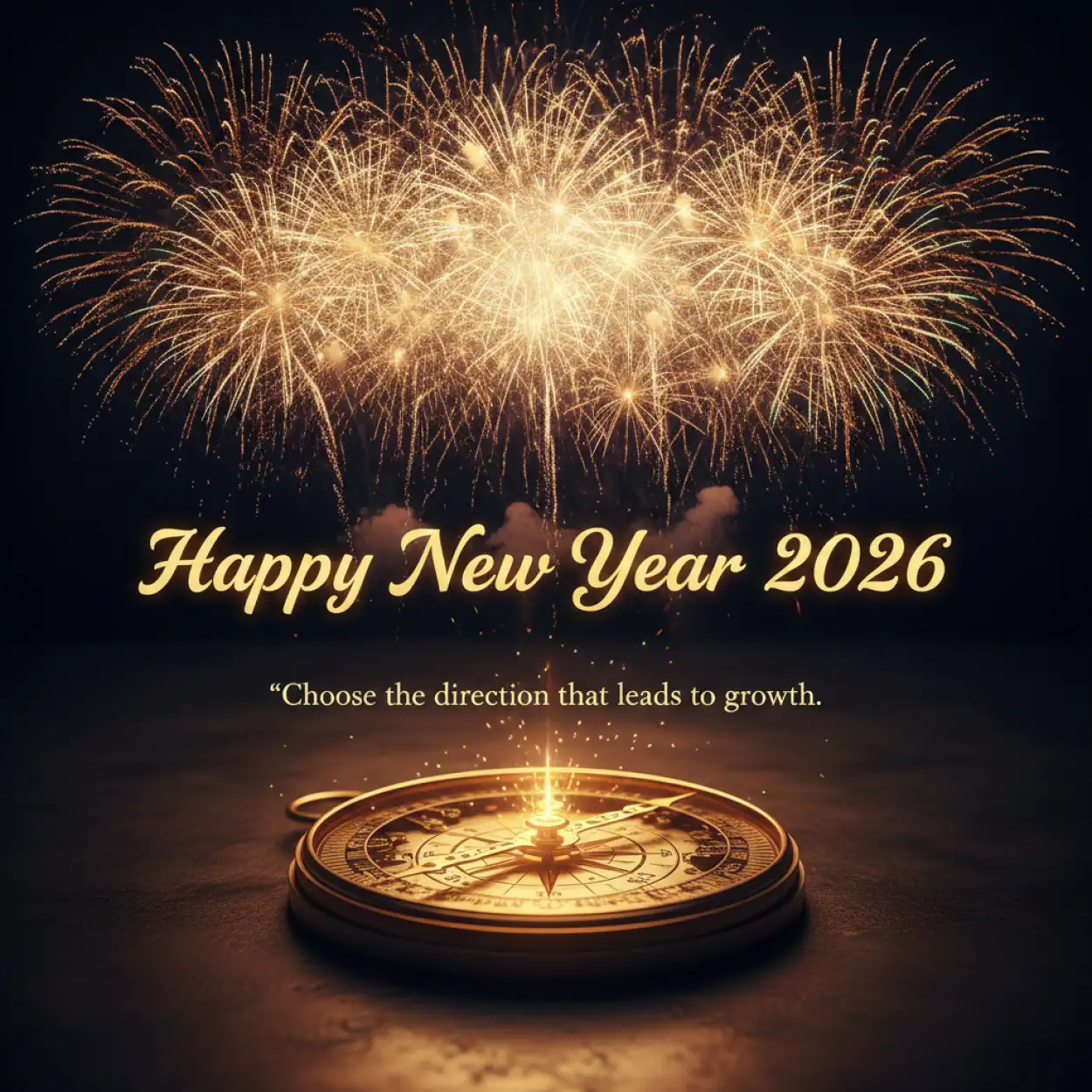 Free Download Classy Happy New Year 2026 Wishes With Quote - High Quality Happy New Year 2026 Wishes With Quote Background
