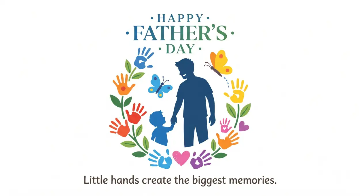 Free Download Clipart Fathers Day Greeting Card - High Quality Happy Fathers Day Greeting Card Image
