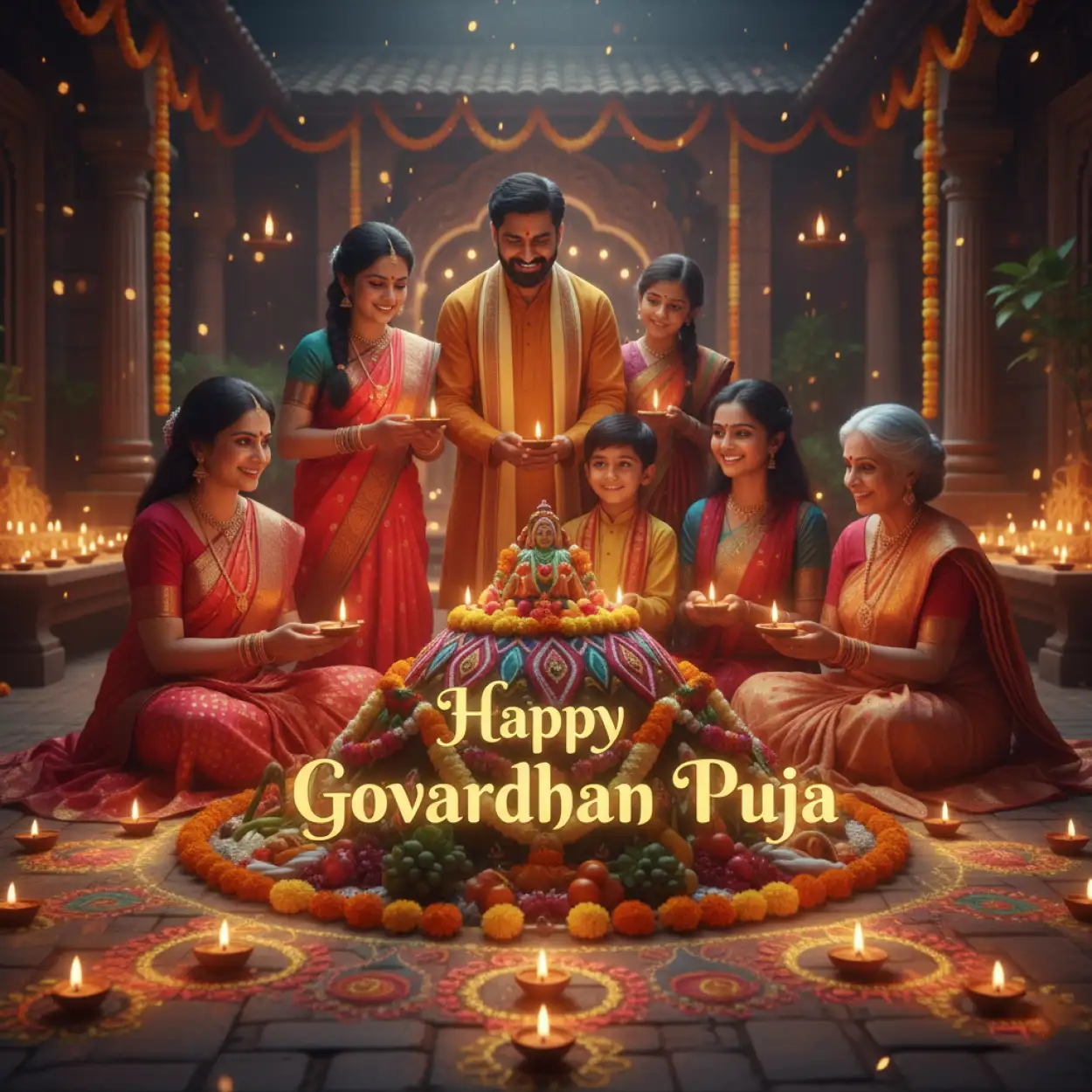 Close-up Of Hands Holding Small Lamps With Flower Petals - Royalty Free Happy Govardhan Puja 2025 Image | Pngmagic Free Download Close-up Of Hands Holding Small Lamps With Flower Petals - High Quality Happy Govardhan Puja 2025 Background