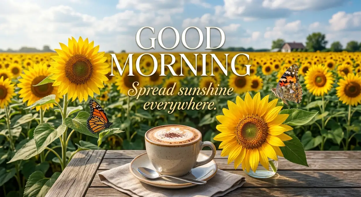 Free Download Coffee And Sunshine Good Morning - High Quality Good Morning Coffee Image