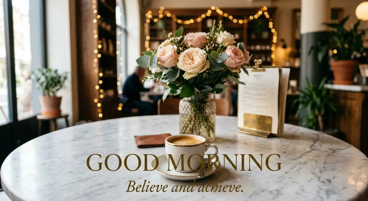 Free Download Coffee Good Morning Calm Aesthetic - High Quality Good Morning Coffee Image