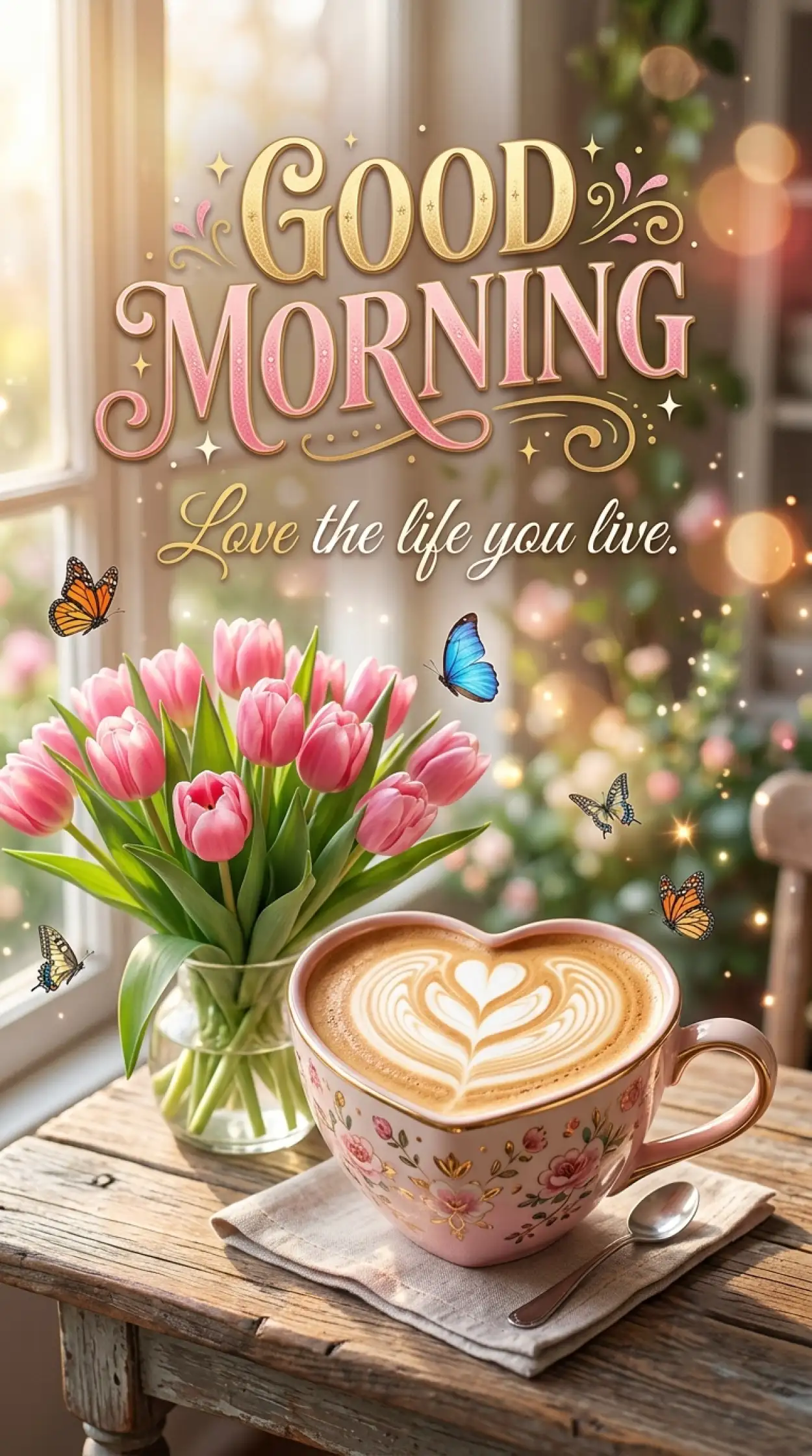 Free Download Coffee Good Morning Mobile Wallpaper - High Quality Good Morning Coffee Image