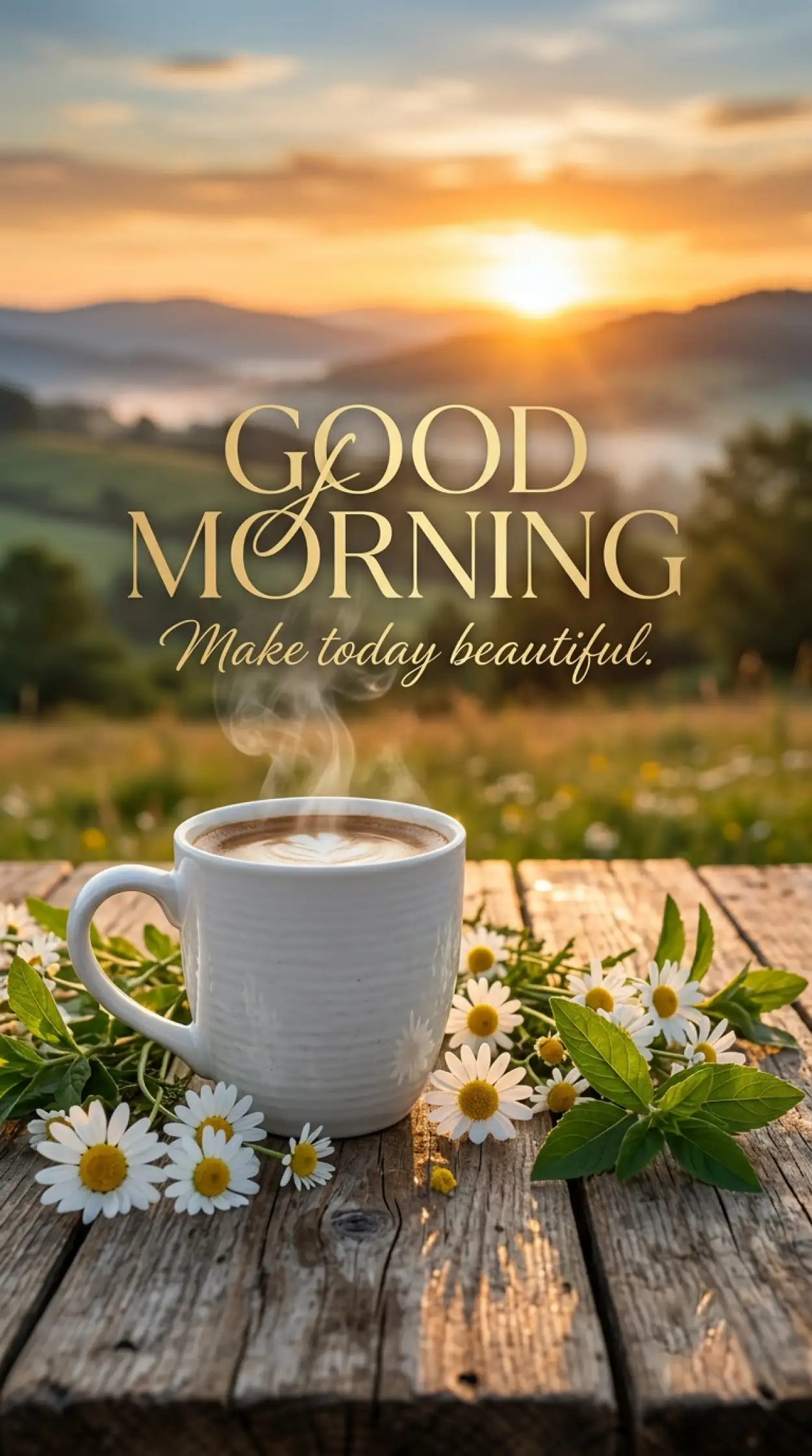 Free Download Coffee Good Morning Vertical Wallpaper - High Quality Good Morning Coffee Image