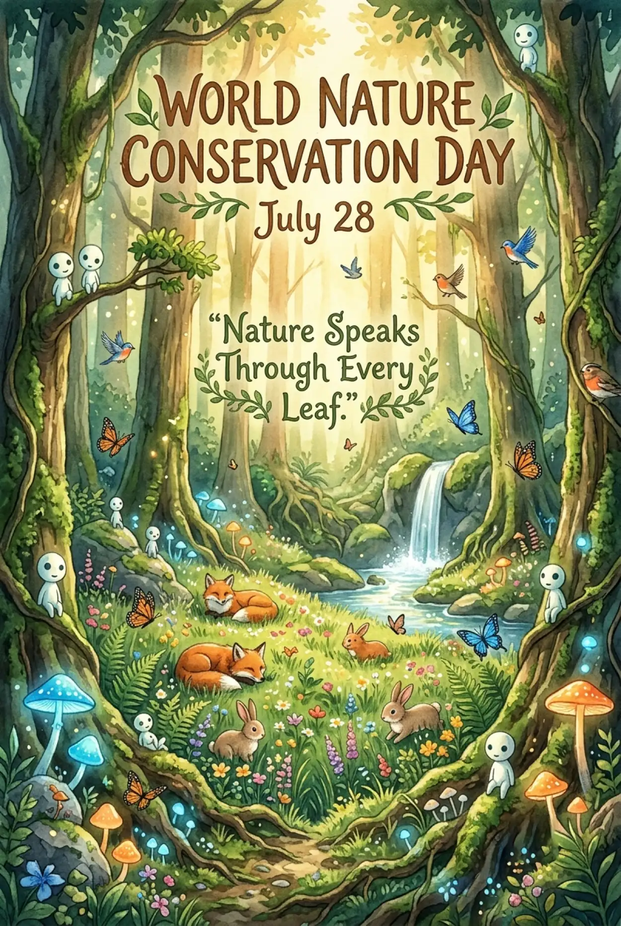 Free Download College World Nature Conservation Day Poster - High Quality World Nature Conservation Day 2026 Image