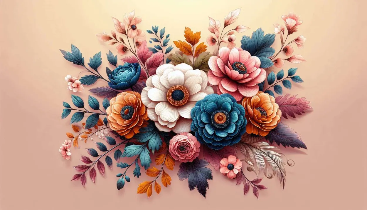 Colorful Beautiful Flower Background - Royalty Free Beautiful Flower Background Image | Pngmagic Free Download Colorful Beautiful Flower Background - High Quality Beautiful Flower Background Background