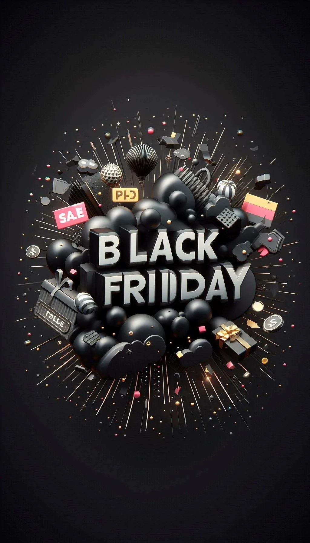 Colorful Black Friday Backgrounds For Promotional Materials - Royalty Free Black Friday Background Image | Pngmagic Free Download Colorful Black Friday Backgrounds For Promotional Materials - High Quality Black Friday Background Background