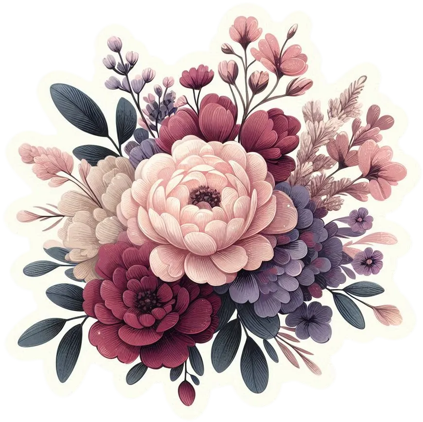 Colorful Flower Bouquet Png Download - Royalty Free Flower Bouquet Png Image | Pngmagic Free Download Colorful Flower Bouquet Png Download - High Quality Flower Bouquet Png PNG Image