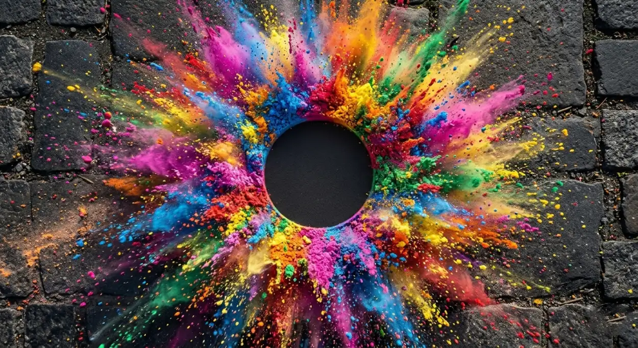 Free Download Colorful Holi Poster Background Design - High Quality Holi Poster Background Background Image