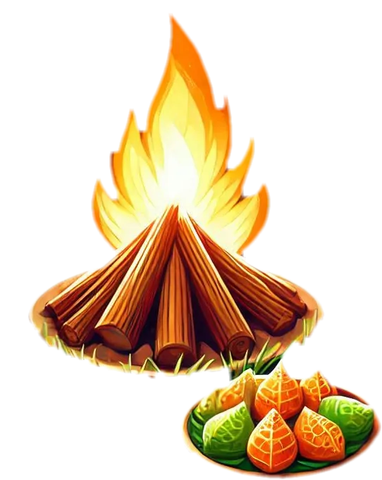 Colorful India Lohri Png Art - Royalty Free Lohri PNG Image | Pngmagic Free Download Colorful India Lohri Png Art - High Quality Lohri PNG PNG Image