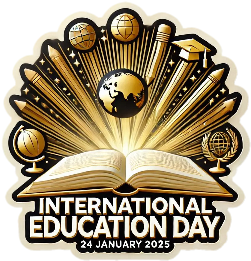 Colorful International Education Day Png For Creative Projects - Royalty Free International Education Day PNG Image | Pngmagic Free Download Colorful International Education Day Png For Creative Projects - High Quality International Education Day PNG PNG Image