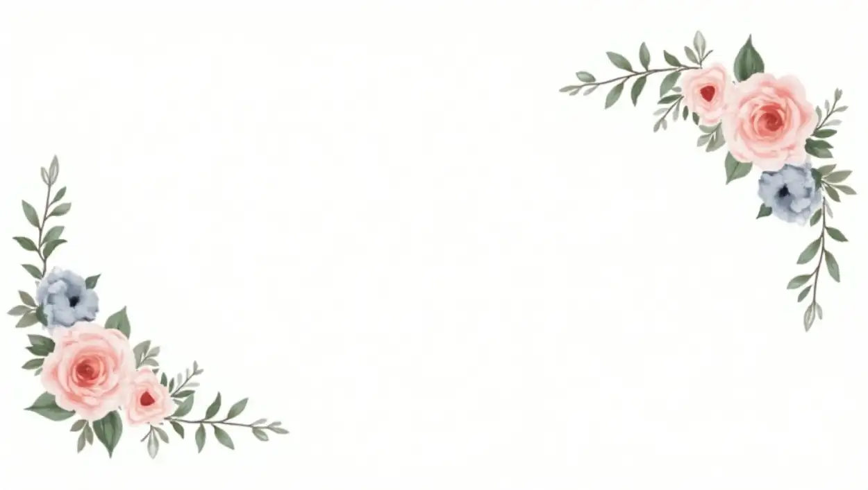 Corner Flower Border For Page Decoration - Royalty Free Flower Border Image | Pngmagic Free Download Corner Flower Border For Page Decoration - High Quality Flower Border Background