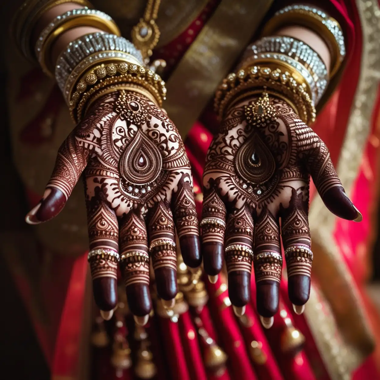 Free Download Couple Themed Hand Mehndi Design - High Quality Hand Mehndi Design Background