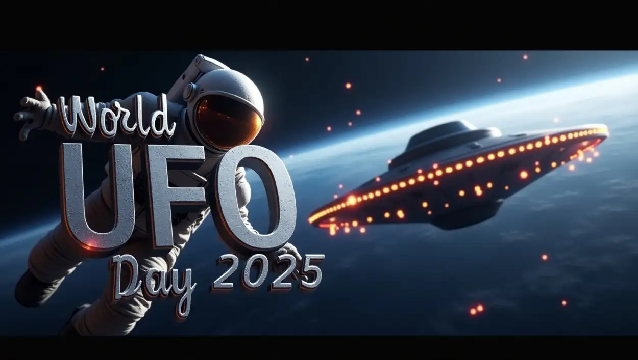 Creative Design Image For Ufo Day - Royalty Free World UFO Day 2025 Image | Pngmagic Free Download Creative Design Image For Ufo Day - High Quality World UFO Day 2025 Background
