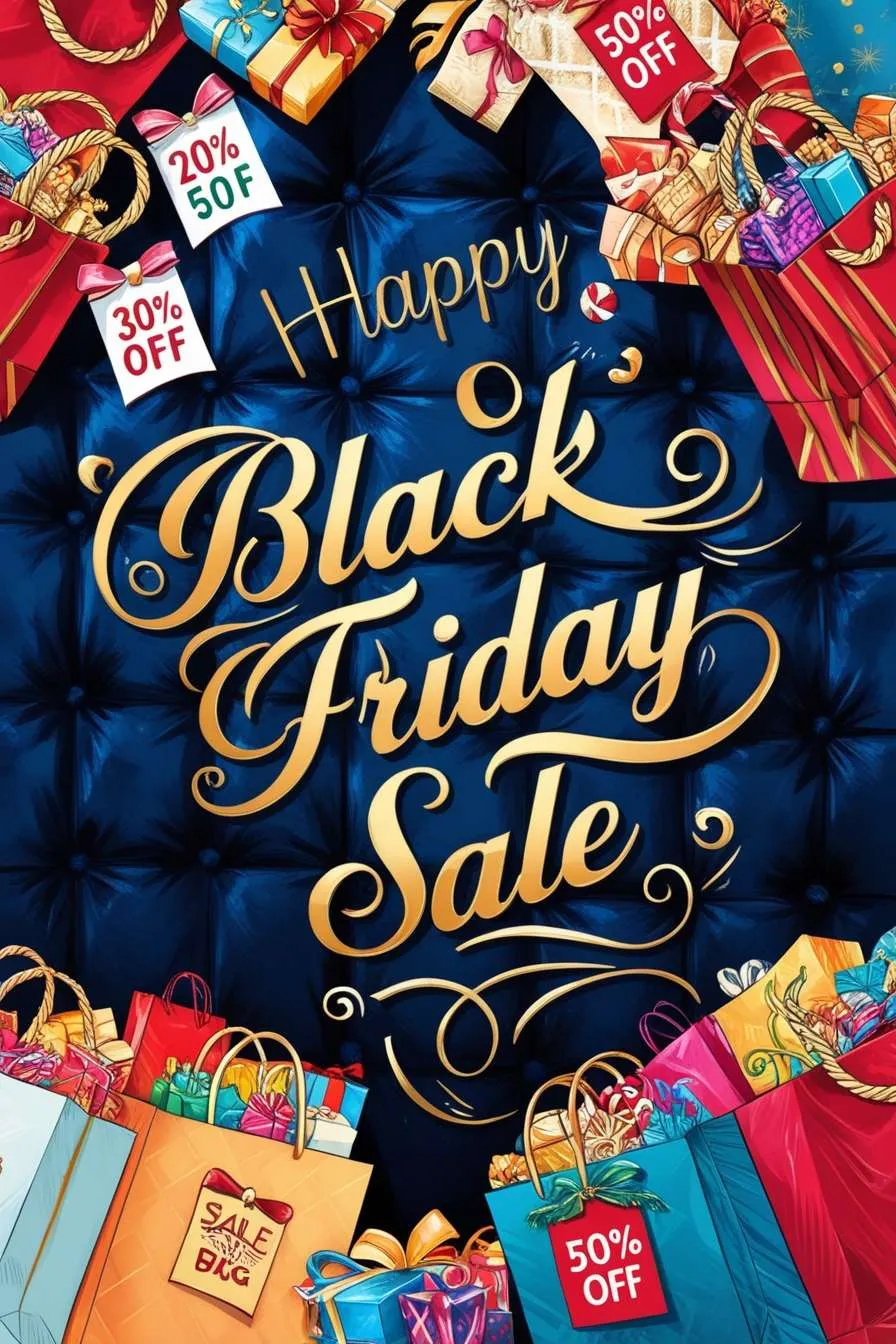 Free Download Creative Happy Black Friday Sale Themed Images - High Quality Happy Black Friday Sale Background