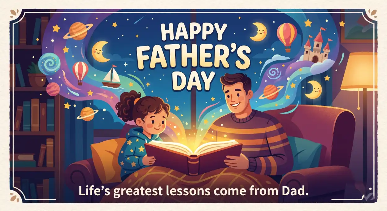 Free Download Creative Happy Fathers Day 2026 Messages - High Quality Happy Fathers Day 2026 Image