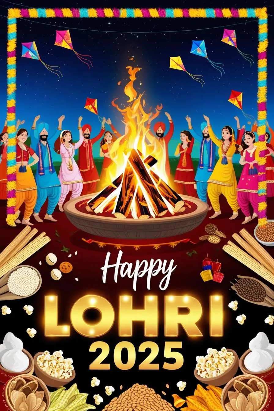Creative Happy Lohri Greetings 2025 For Graphic Design - Royalty Free Happy Lohri Greetings 2025 Image | Pngmagic Free Download Creative Happy Lohri Greetings 2025 For Graphic Design - High Quality Happy Lohri Greetings 2025 Background