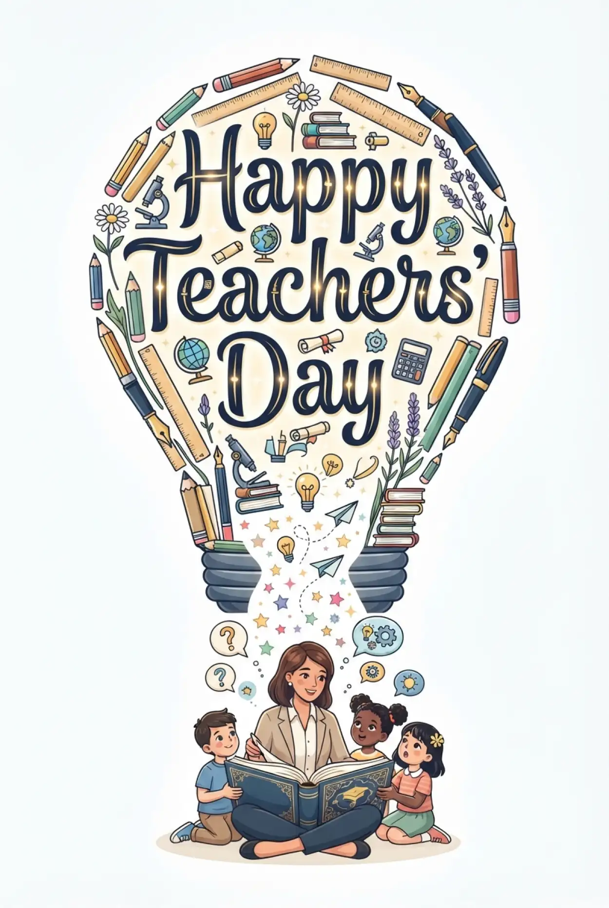Free Download Creative Happy Teachers Day Images - High Quality Happy Teachers Day Image