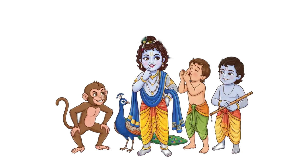 Free Download Creative Krishna Janmashtami Png Images 2026 - High Quality Krishna Janmashtami Png 2026 Transparent PNG