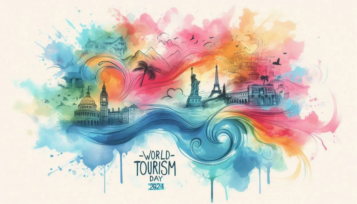 Creative World Tourism Day 2024 Images For Travel Blogs - Royalty Free World Tourism Day Image | Pngmagic Free Download Creative World Tourism Day 2024 Images For Travel Blogs - High Quality World Tourism Day Background