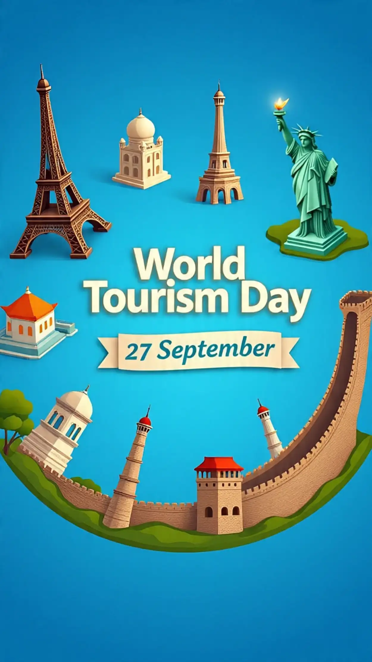 Free Download Cultural Programs For World Tourism Day In Schools - High Quality World Tourism Day Background