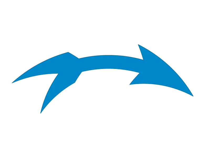 Free Download Curved Arrow Png - High Quality Arrow PNG Image