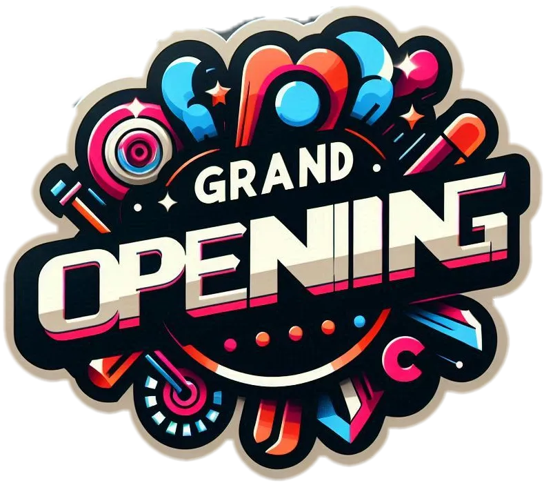 Free Download Customizable Grand Opening Design Elements For Social Media - High Quality Grand Opening PNG Image
