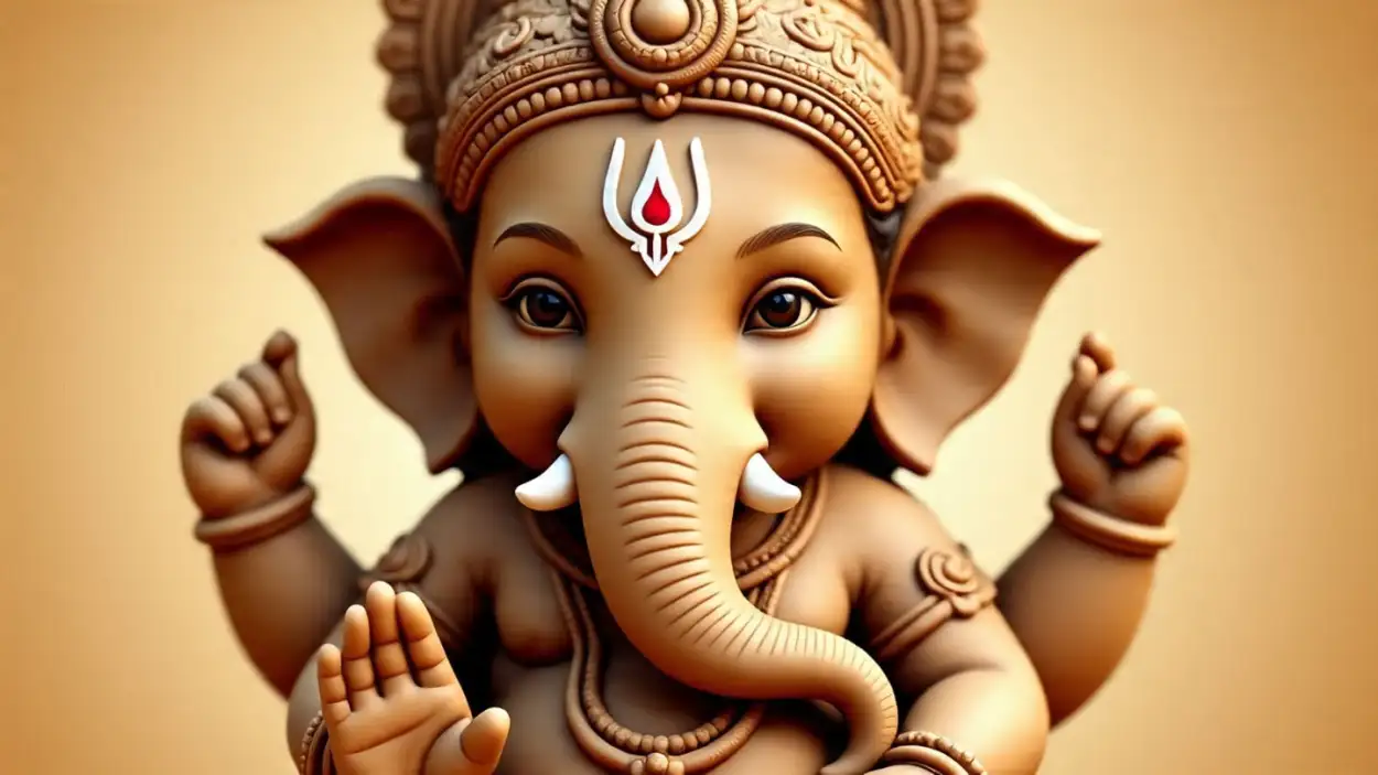 Cute Baby Ganesha Greetings For WhatsApp - Royalty Free Baby Ganesha Image | Pngmagic Free Download Cute Baby Ganesha Greetings For WhatsApp - High Quality Baby Ganesha Background