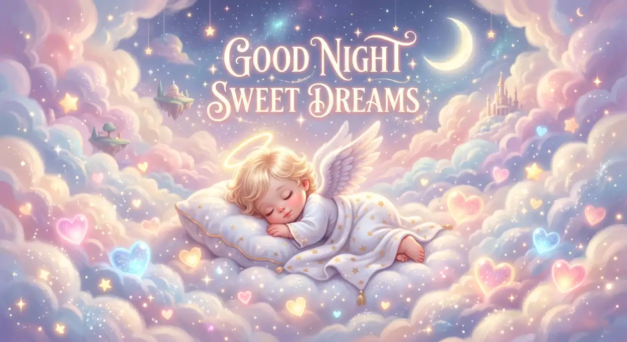 Free Download Cute Good Night Sweet Dreams Images - High Quality Good Night Sweet Dreams Image