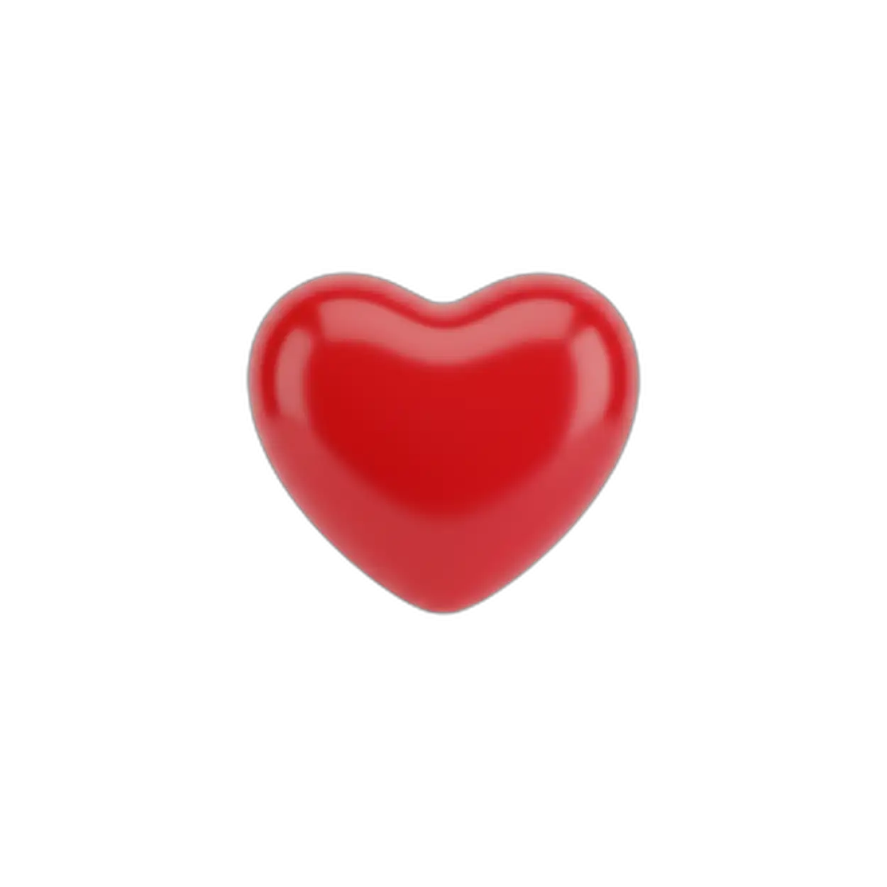 Free Download Cute Red Heart Png Transparent - High Quality Red Heart Png PNG Image
