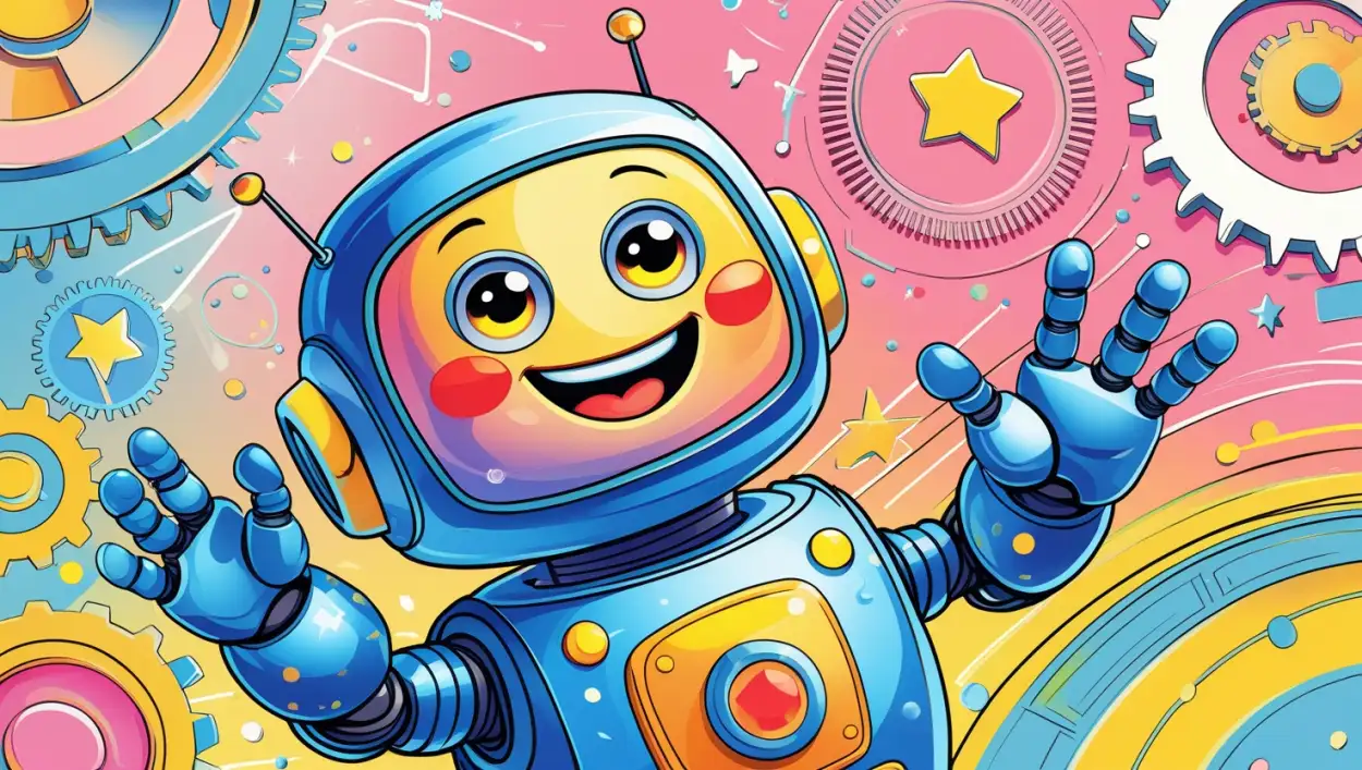 Cute Robot Background For Childrens Book - Royalty Free Obot Background Image | Pngmagic Free Download Cute Robot Background For Childrens Book - High Quality Obot Background Background