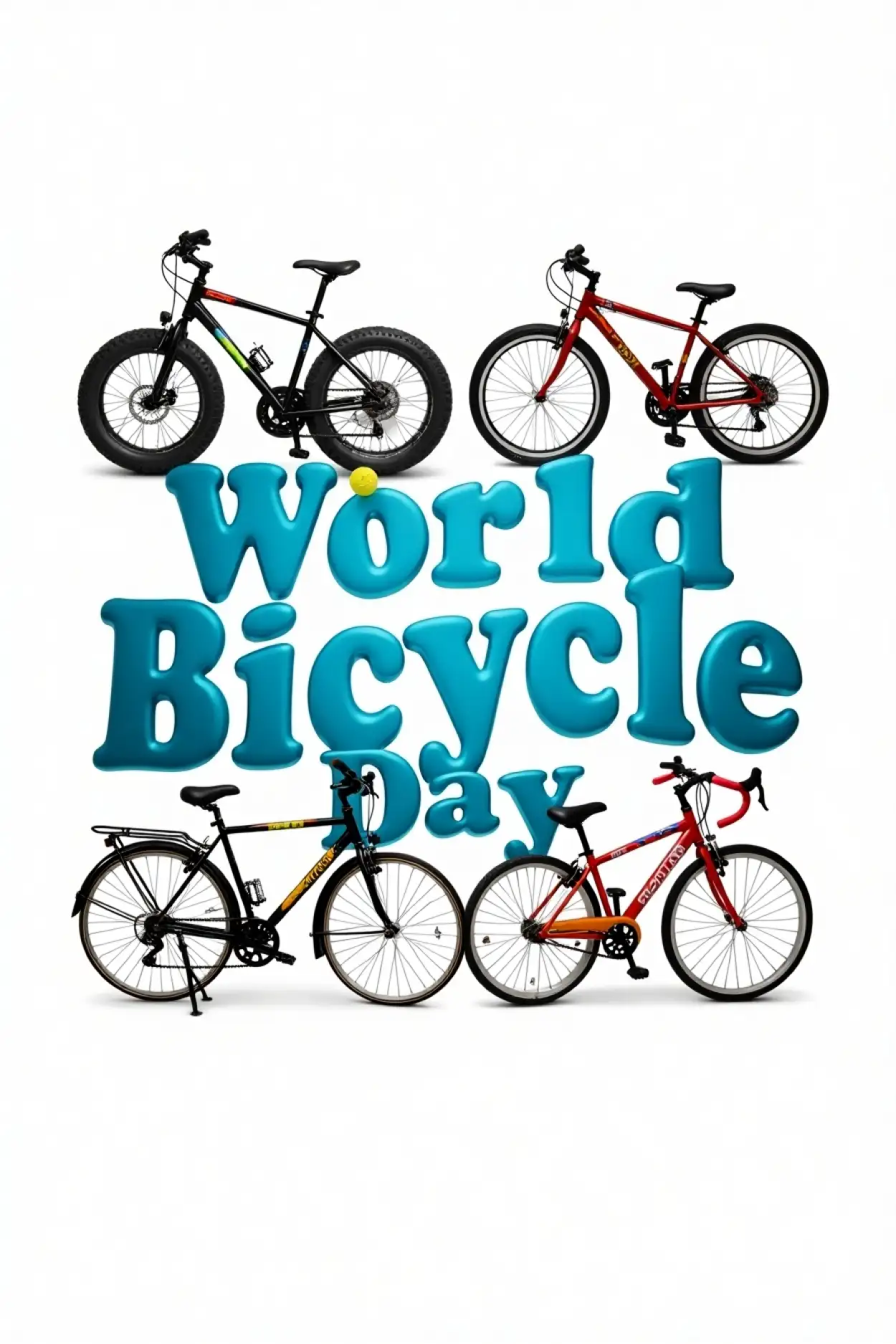 Free Download Cycle Images With Transparent Background - High Quality World Bicycle Day Background