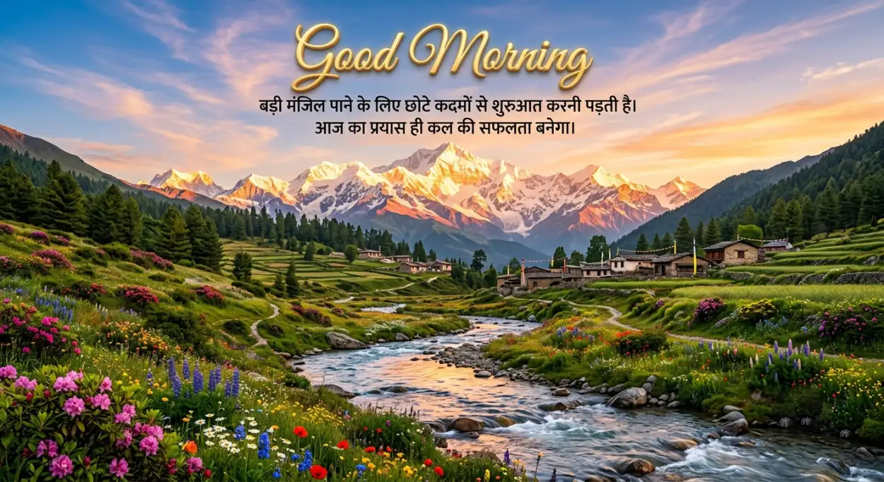 Free Download Daily Good Morning Quotes Hindi - High Quality Good Morning Motivational Quotes Hindi Image