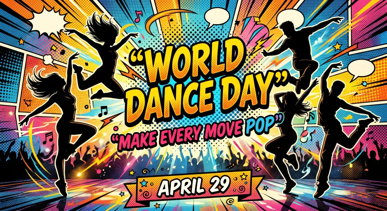 Free Download Dance Day Activity Ideas For Students - High Quality World Dance Day 2026 Image